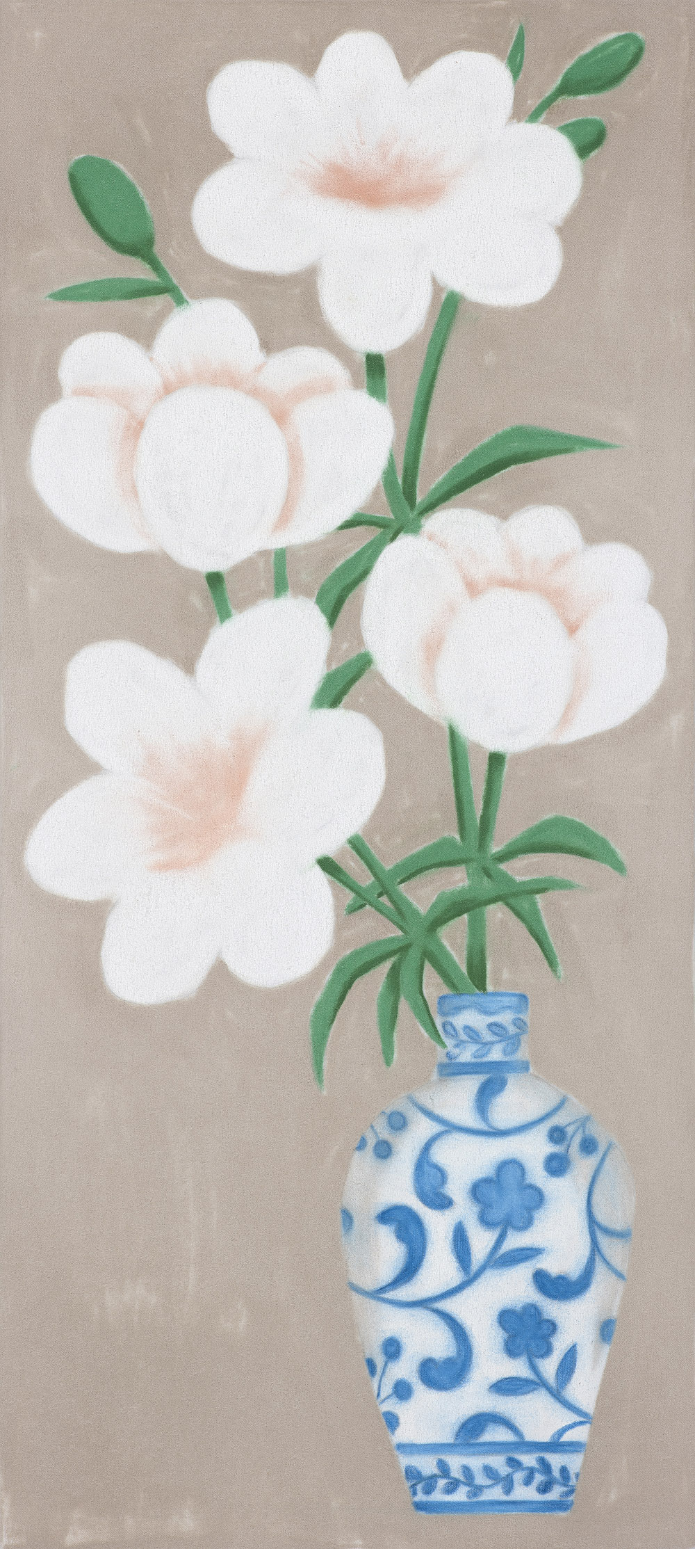 [25p3631] 2025_Essay_Flower_pastel, conte on daimaru_54.0×24.0cm.jpg
