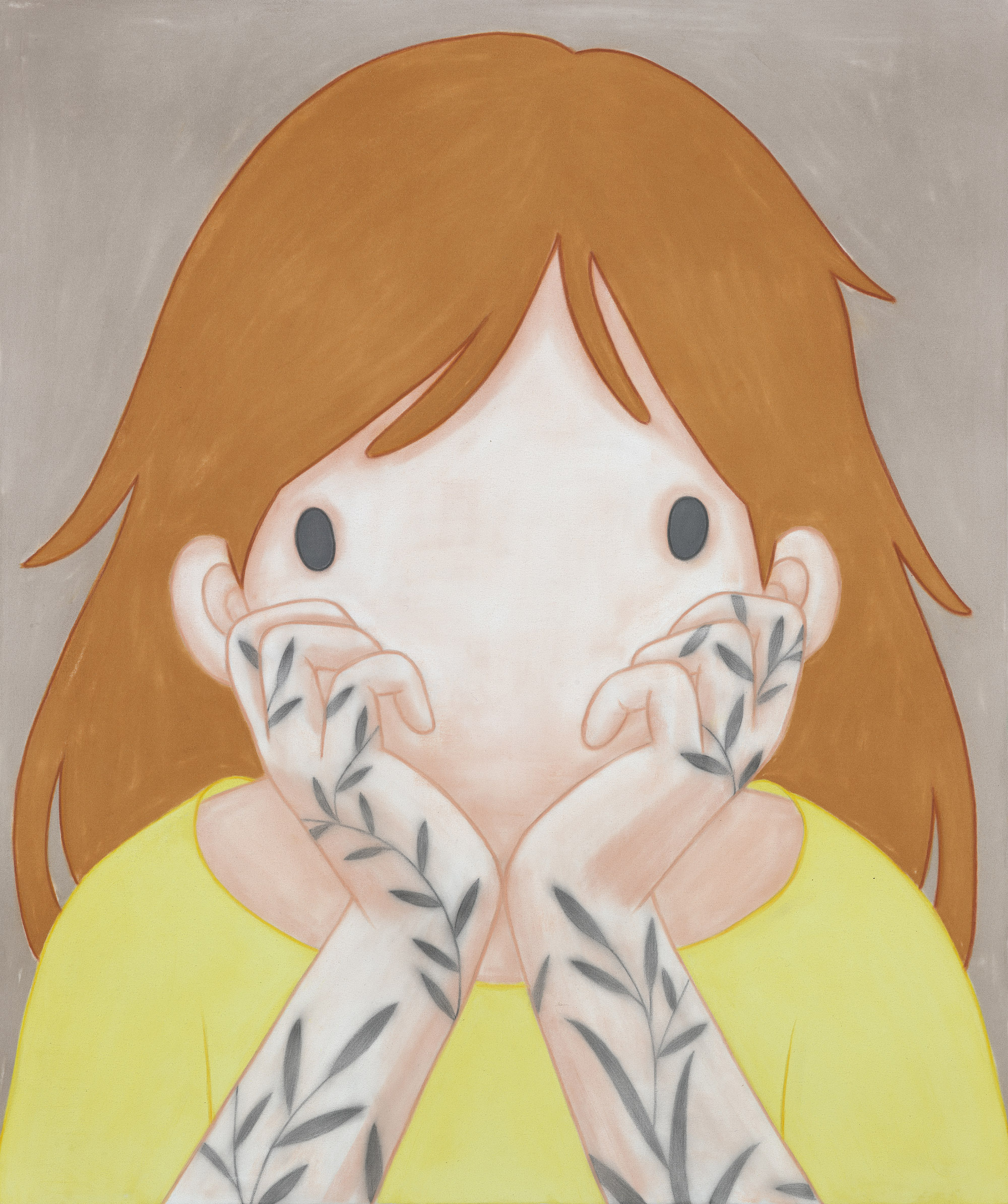 [25p3673] 2025_Essay_Rest_pastel, conte on daimaru_72.7×60,6cm.jpg