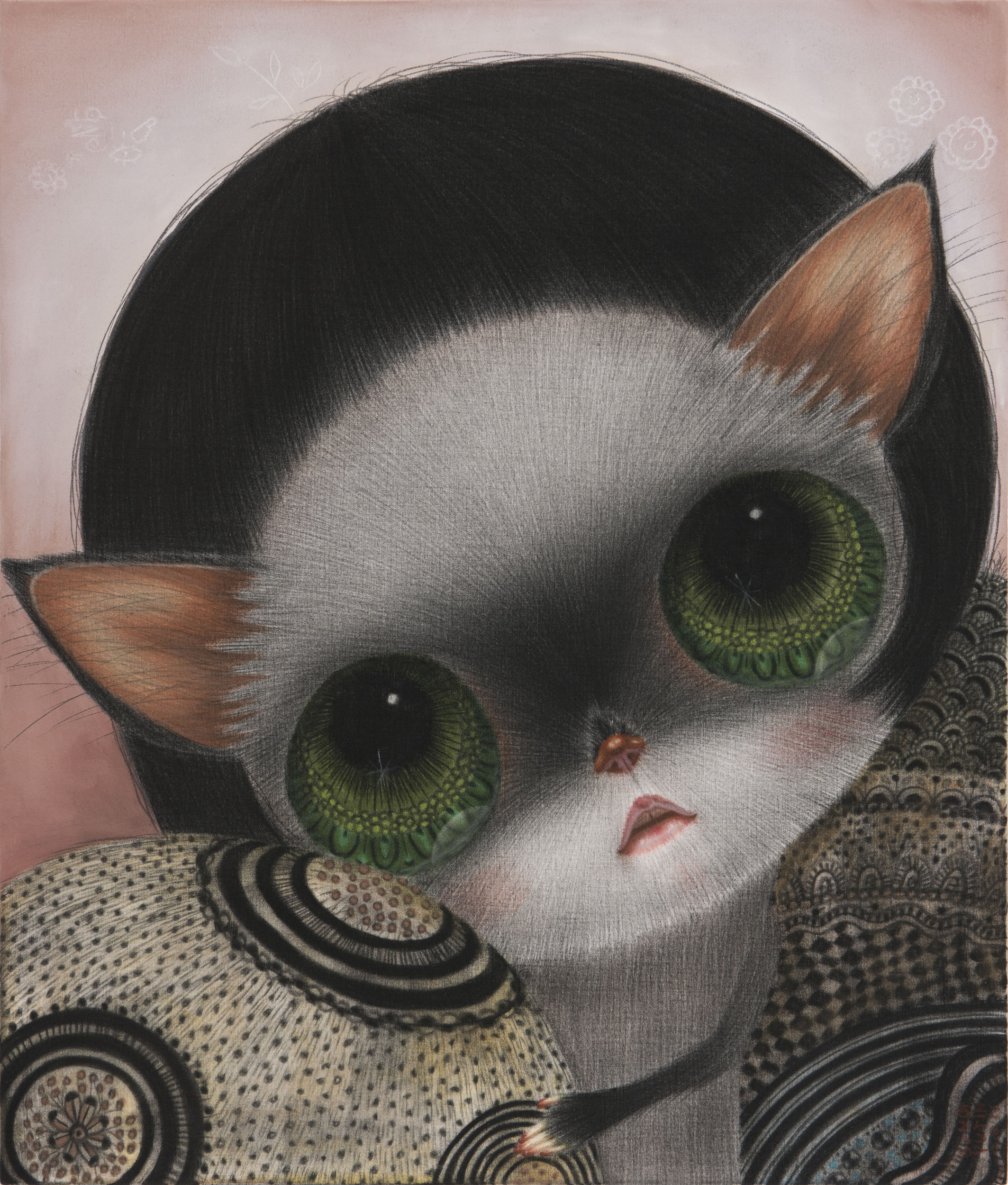 [11p1301] untitled_conte on daimaru_47.7×40.5_2011.jpg